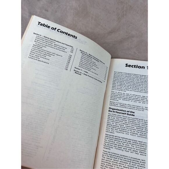 Vintage Ford 1982 Light Truck Econoline Bronco do-it-yourself service guide - Picture 5 of 8